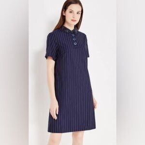 Like New Banana Republic Pinstripe Dress. Small